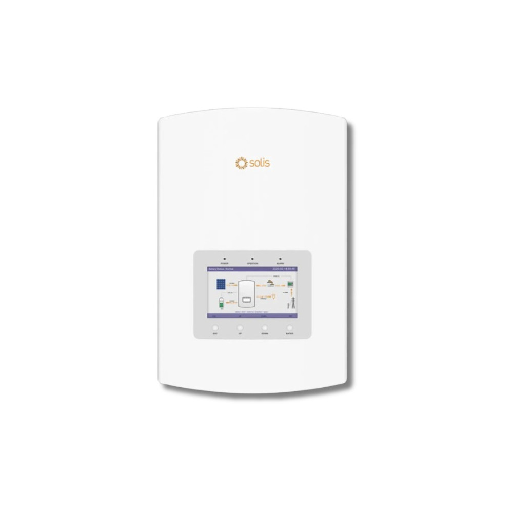 Inverter monofase ibrido 2MPPT 5 kW SOLIS con dongle WIFI Inverter monofase ibrido 2MPPT 5 kW SOLIS con dongle WIFI