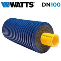 Tubazione flessibile preisolata DN100 Microflex UNO a singolo tubo per impianti di riscaldamento e raffrescamento - prezzo al me