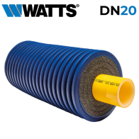 Tubazione flessibile preisolata DN20 Microflex UNO a singolo tubo per impianti di riscaldamento e raffrescamento - prezzo al met