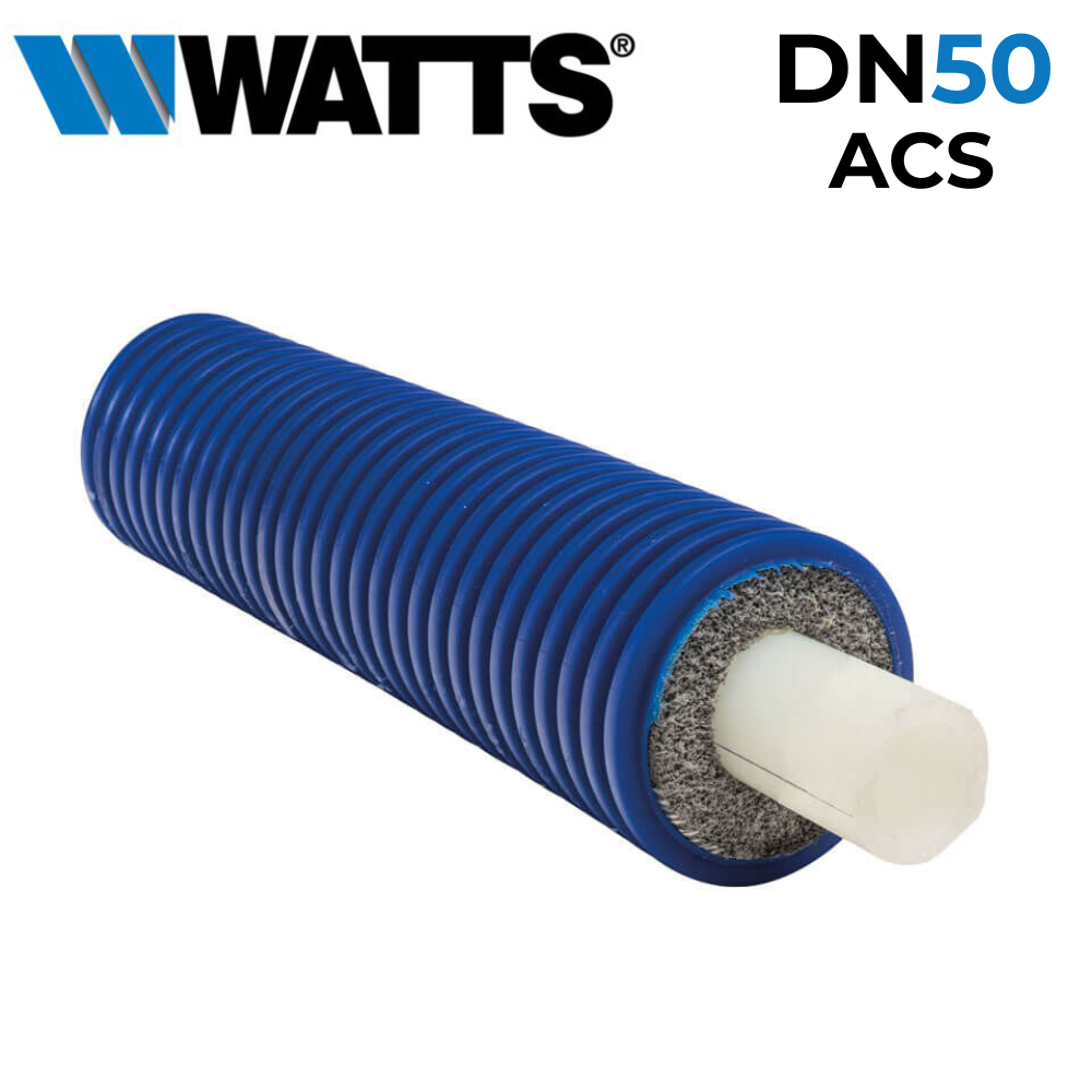 Tubazione flessibile preisolata DN50 a singolo tubo PEX-A per ACS 1x63/8.7 - prezzo al metro