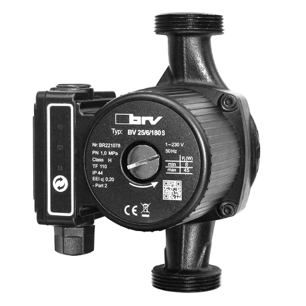 Circolatore elettronico a rotore bagnato BV 25/60 interasse 180 mm