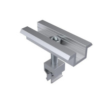 Morsetto Intermedio con Clip in Alluminio - Lunghezza 70 mm