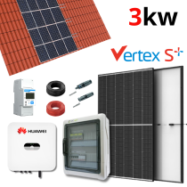 Kit impianto fotovoltaico 3kW