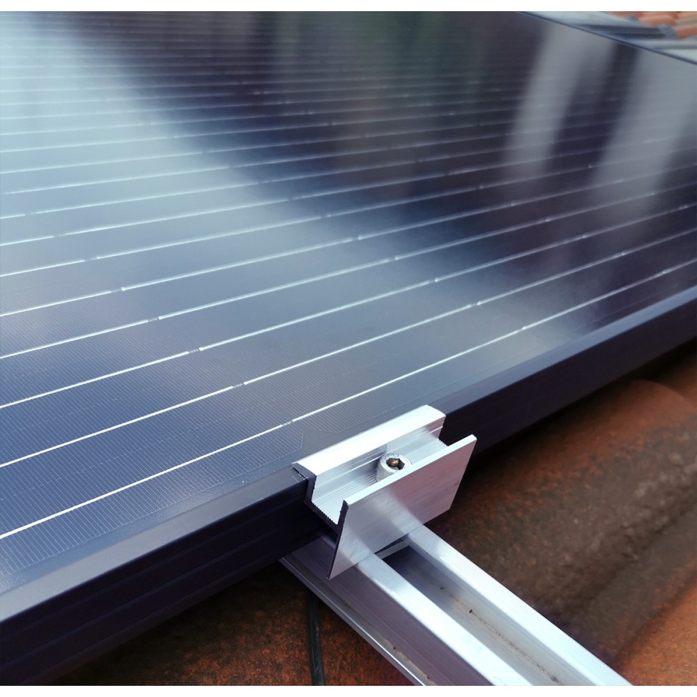 Morsetti Per Pannelli Solari - 6 Pezzi In Alluminio | Per Camper, Barca, Casa 30-45mm - Foto 13