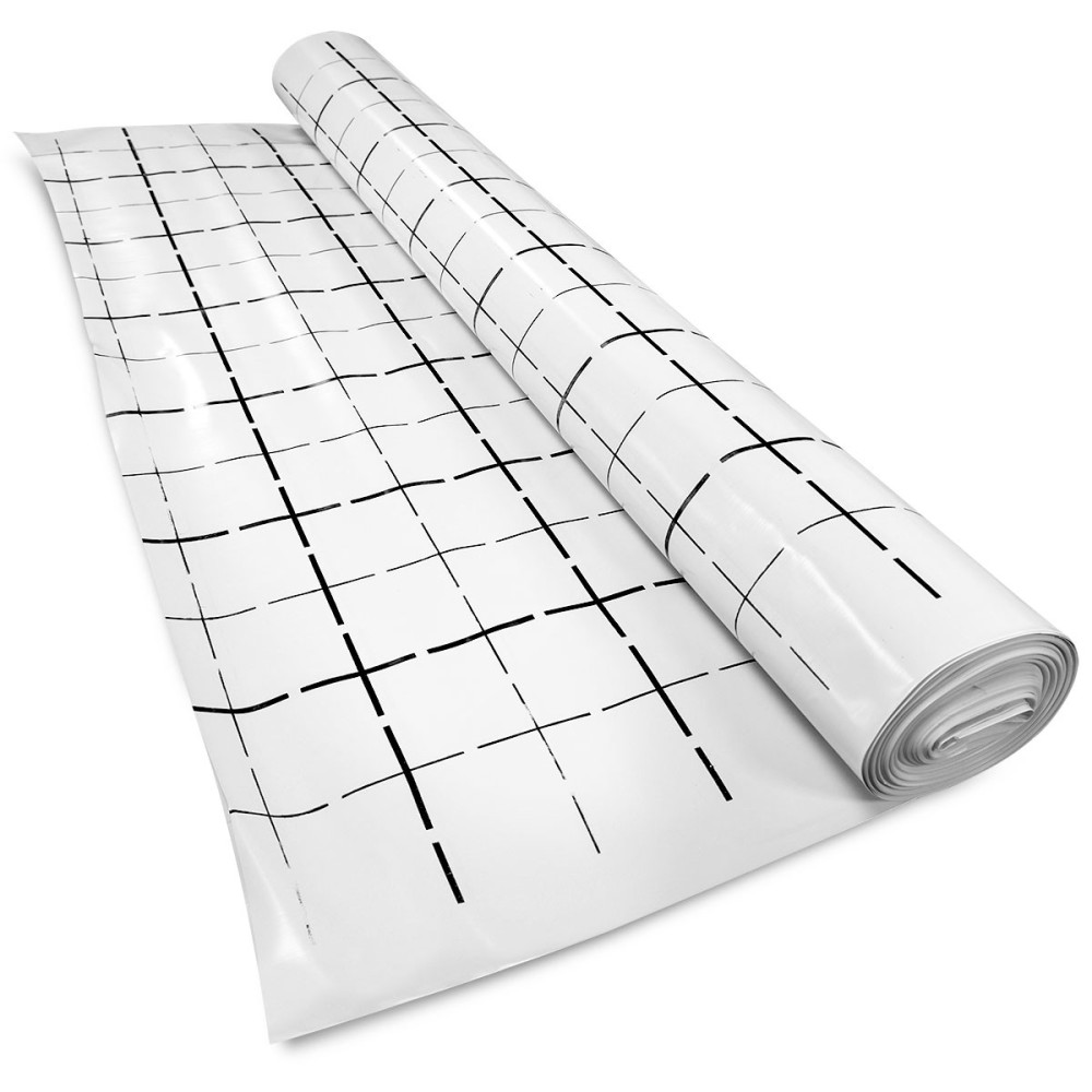 Barriera Al Vapore Per Tetto - Film Polietilene 60m&sup2;, 200u, Per Isolamento E Protezione Umidit&agrave;