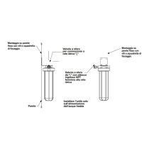 Sistema Anticalcare Watts OneFlow OFTWH-R - Fino A 23 Lt/min, Cartuccia Inclusa, Senza Sali O Elettricit&agrave;