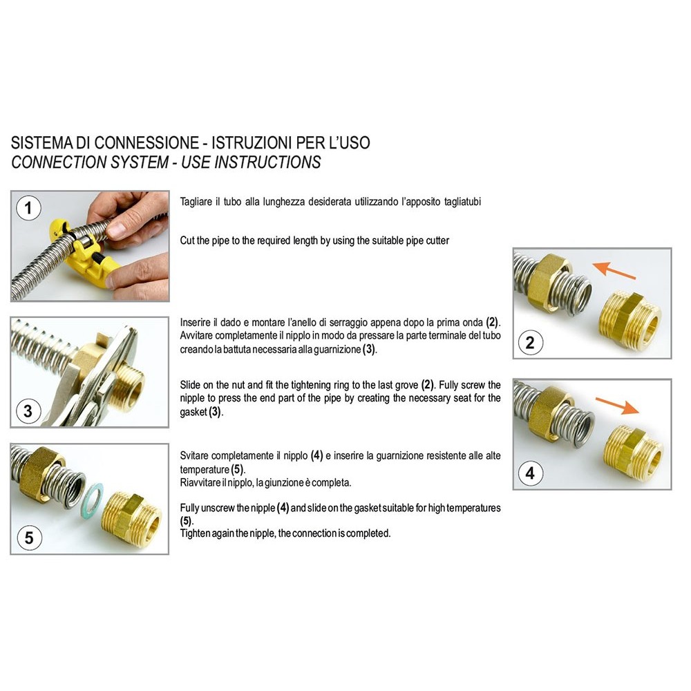 KIT RACCORDI MONTAGGIO A 90° - G.F.N. Gibellato Forniture Nautiche - Foto 4