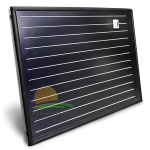 Pannello solare termico piano ad alta efficienza FKF 200 certificato orizzontale 2 mq